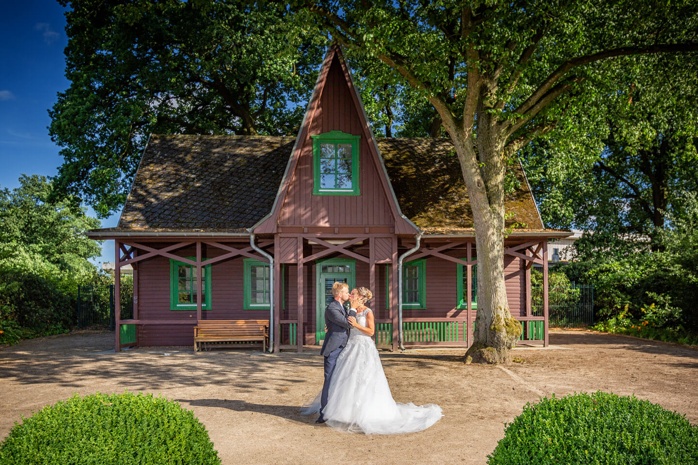 Hochzeitsfotos im Altonaer Volkspark - eine tolle Location