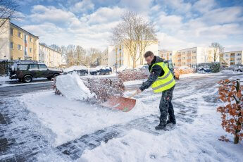 Fotoshooting mit dem Winterdienst Borchers in hamburg. Foto: Florian Läufer