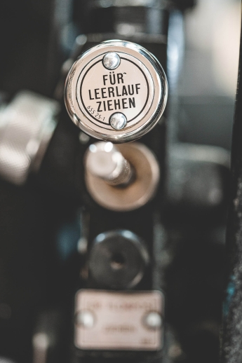 Details der Heidelberger Druckmaschine