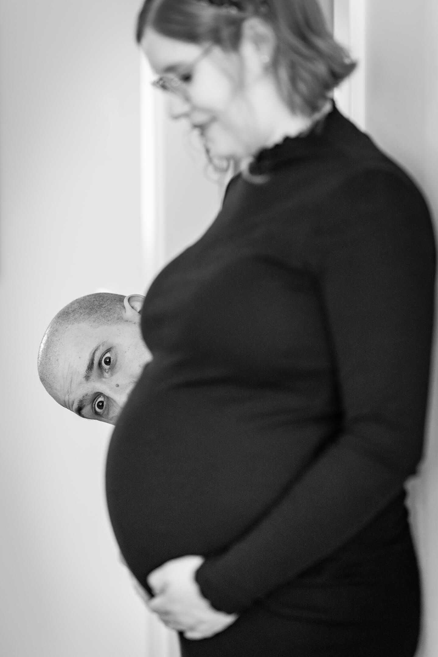 Schwangerschaftsfotos lustig (Fotograf: Florian Läufer)