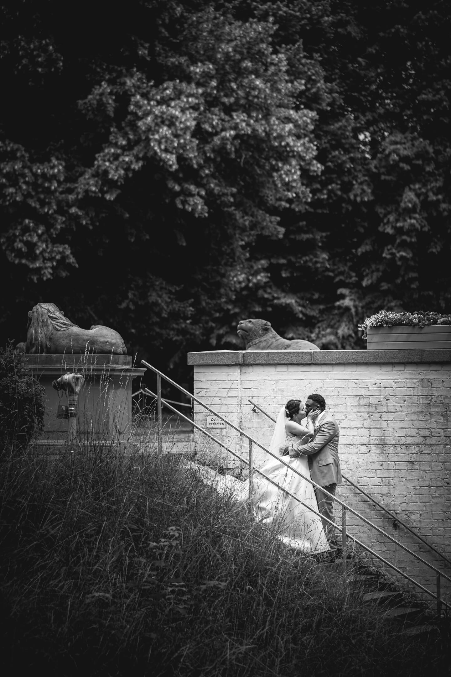 Hochzeitsfotos im Schlosspark Ahrensburg
