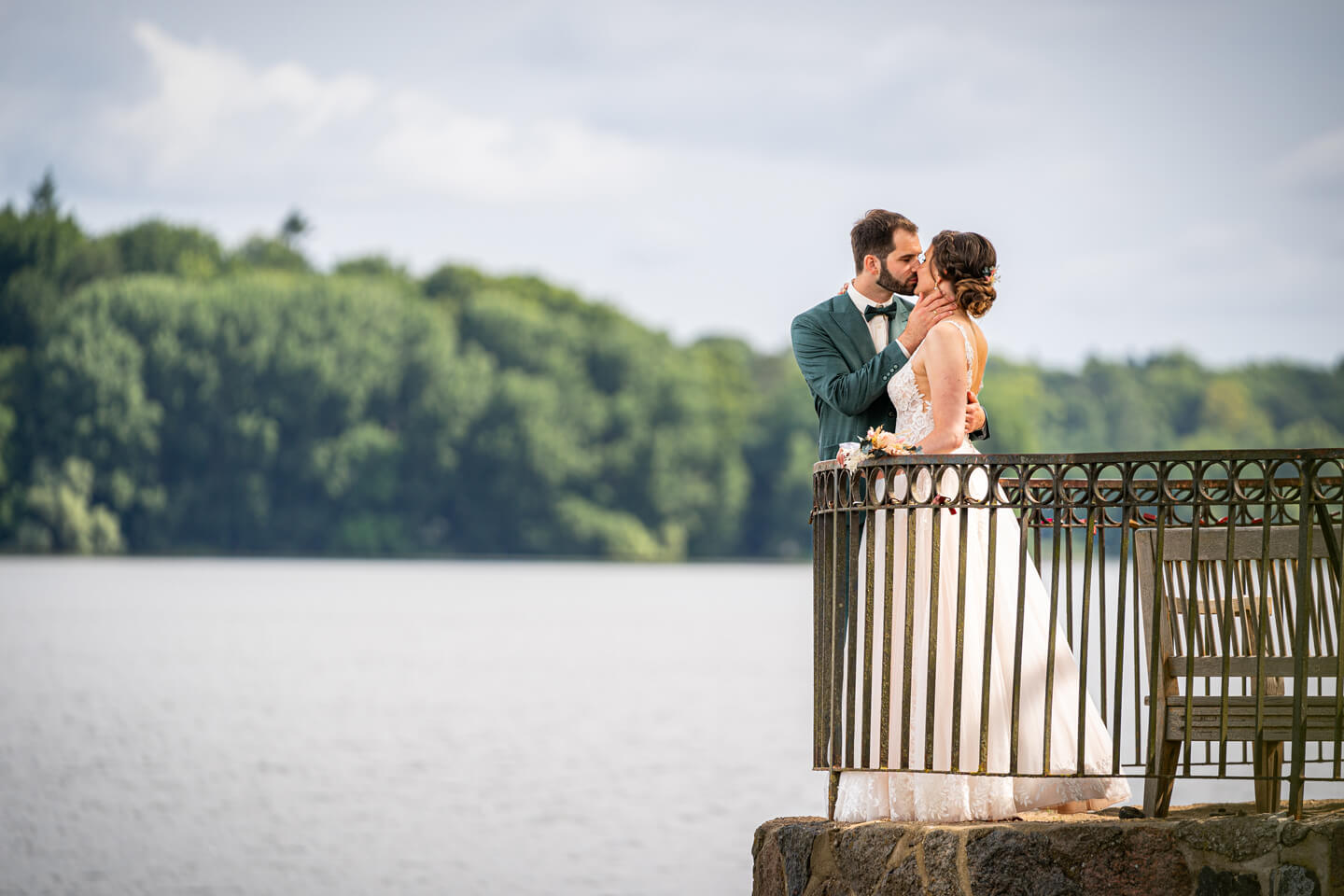 Hochzeitsfotos vom Profi am Eutiner See.